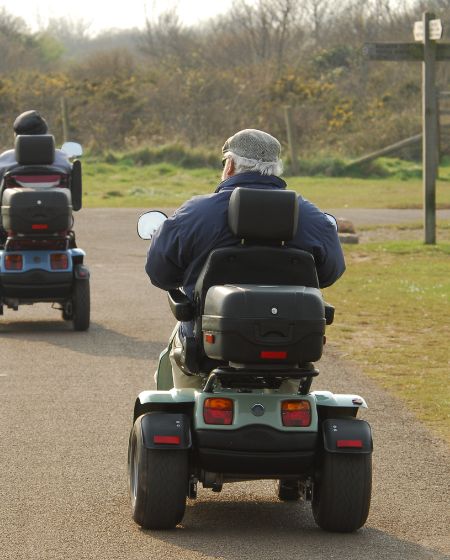 Leeds lightweight mobility scooters